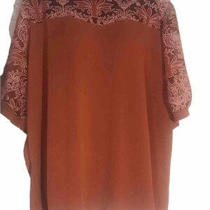 Elegant Brown Women's Top